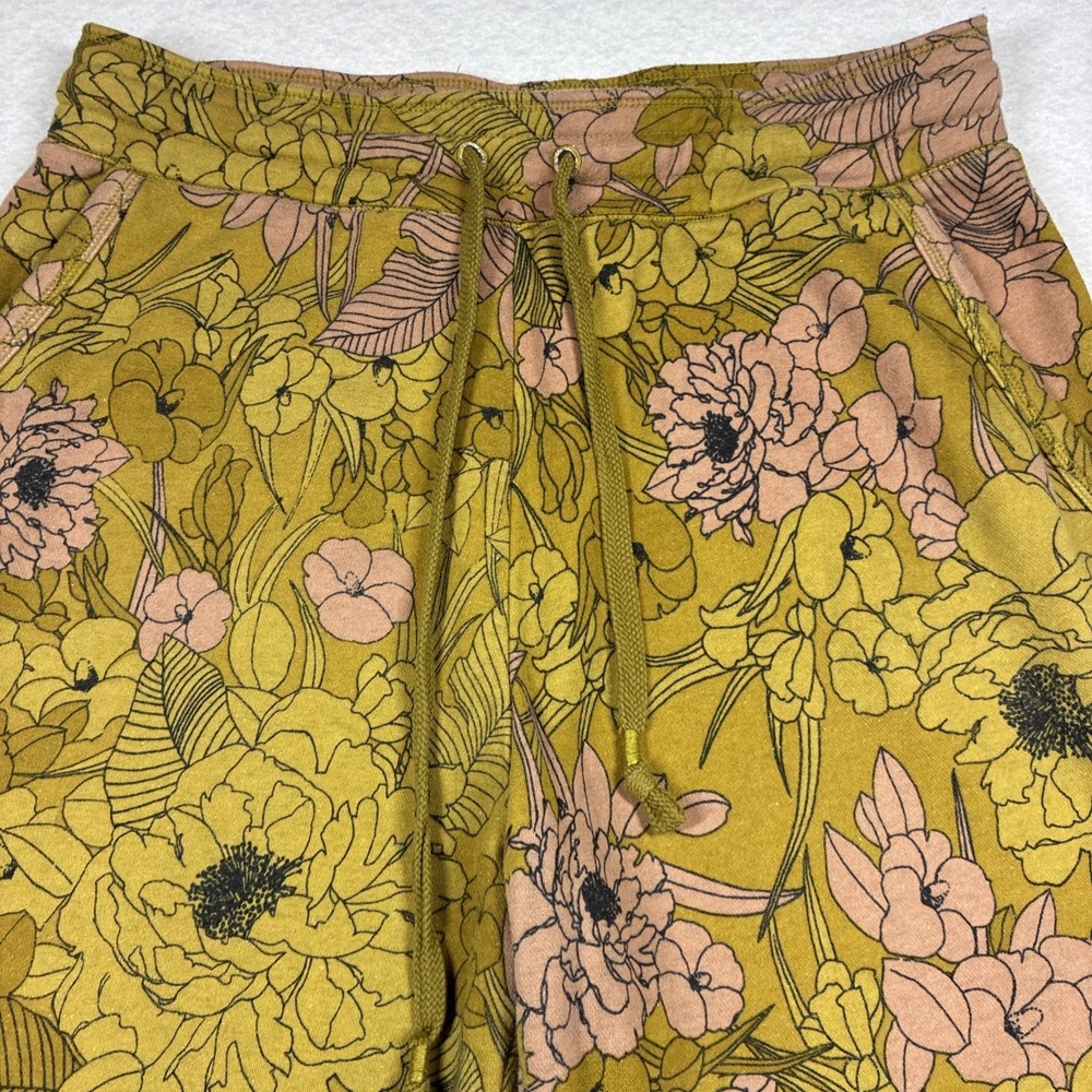 Anthropologie Saturday Sunday Women Floral Jogger Sweatpant Size Large Boho - Picture 4 of 16